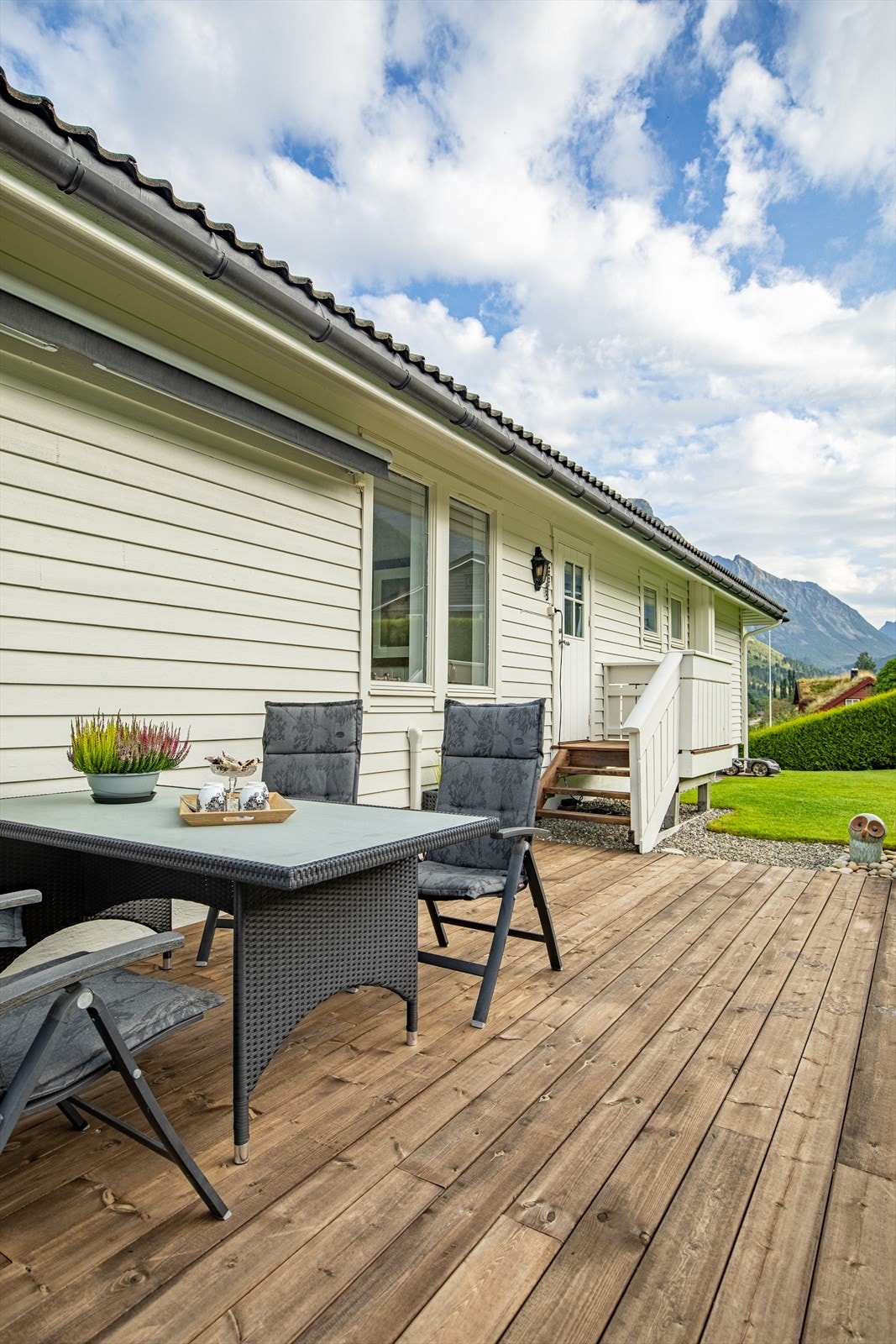 En god grillplass for familiemiddager Galleribilde