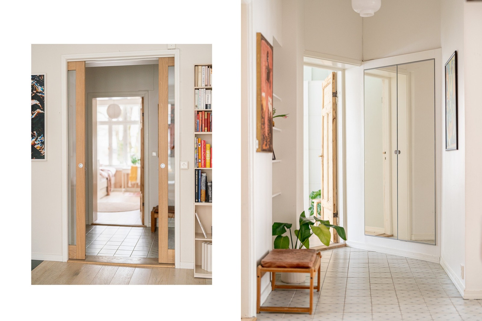 Planløsningen gjør det enkelt å organisere hverdagen, med god flyt videre inn mot oppholdsrom og soveromssone. Galleribilde