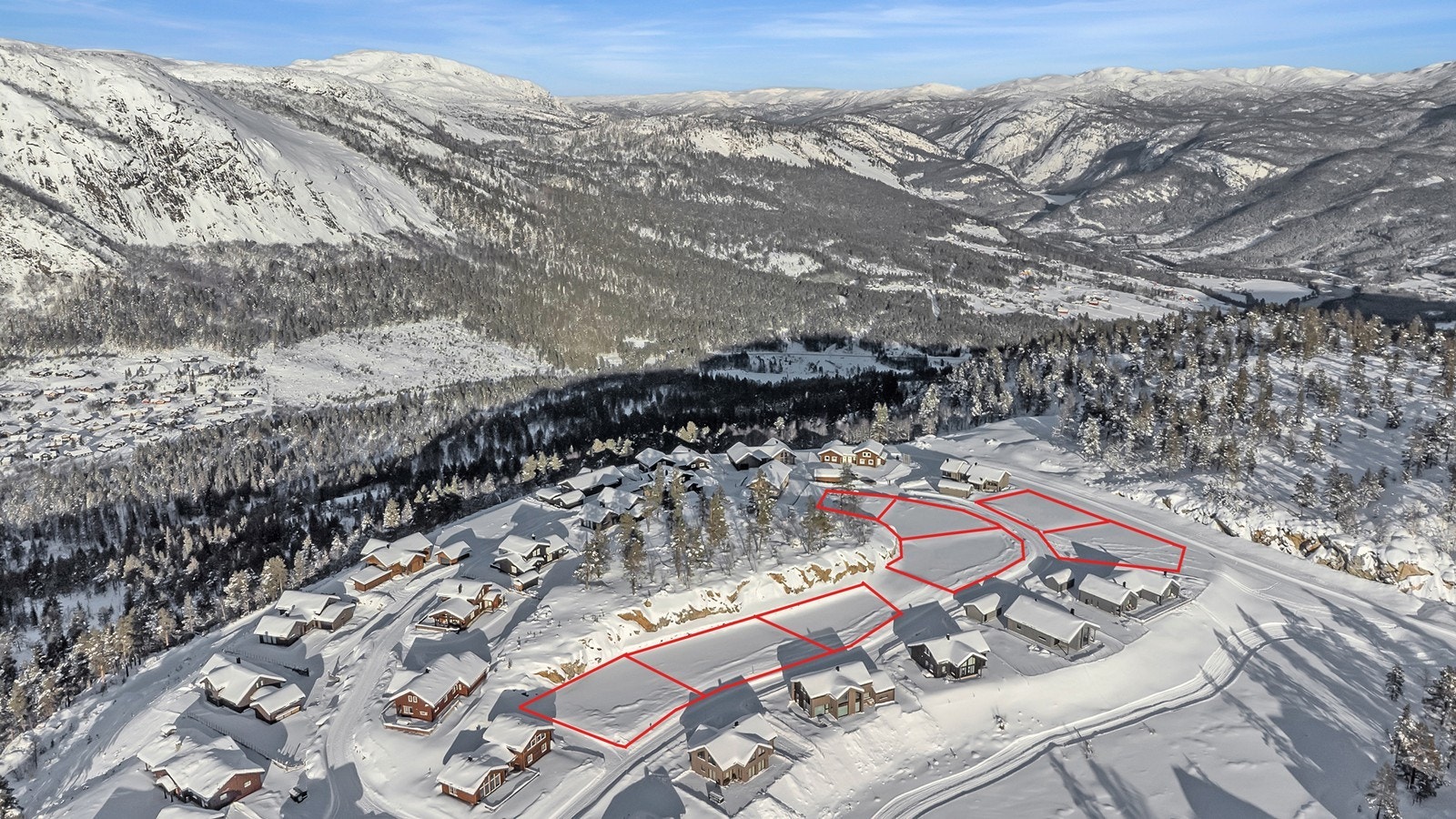 Her er nydelig beliggenhet med gode solforhold Galleribilde