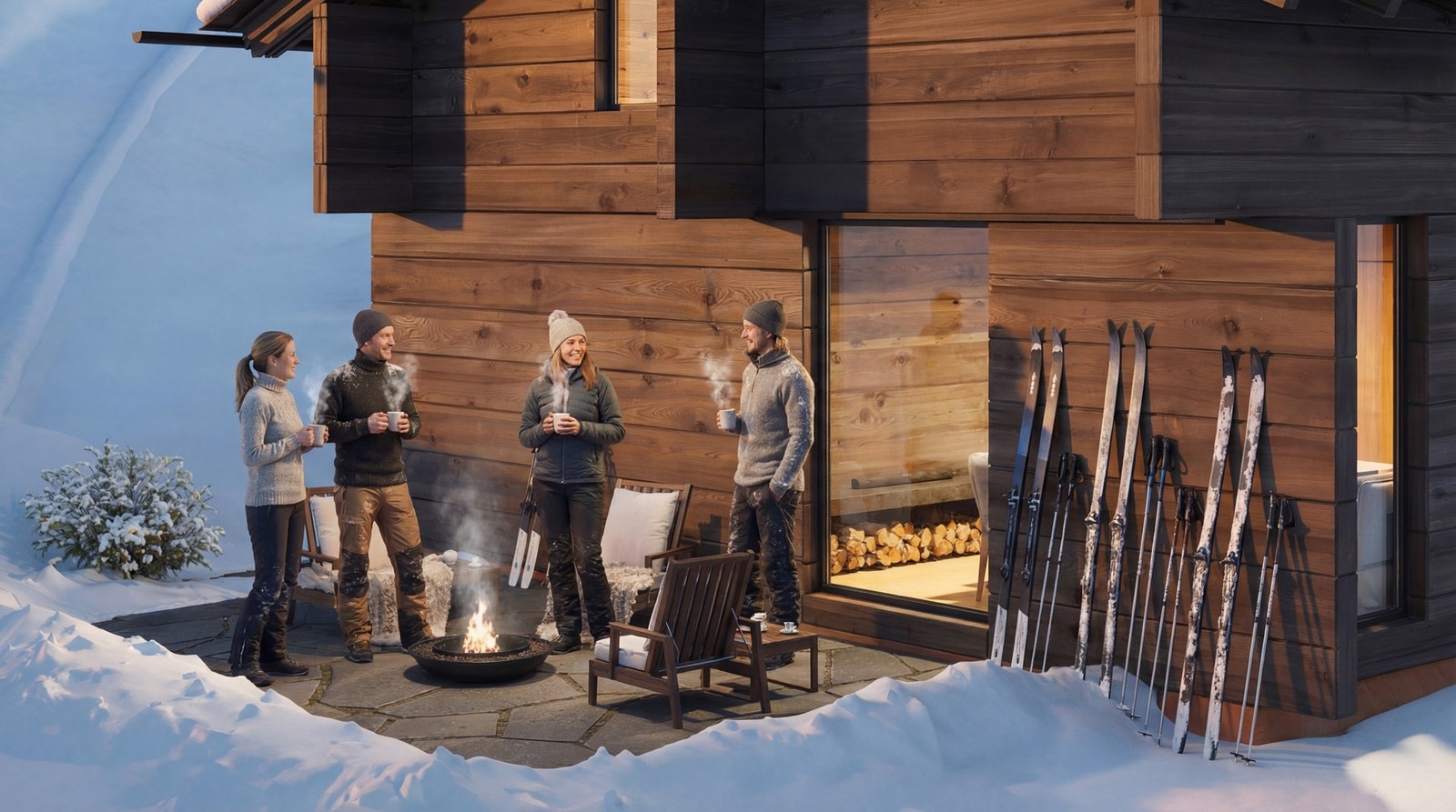 Her kan du skape ditt eget fristed, både sommer og vinter Galleribilde