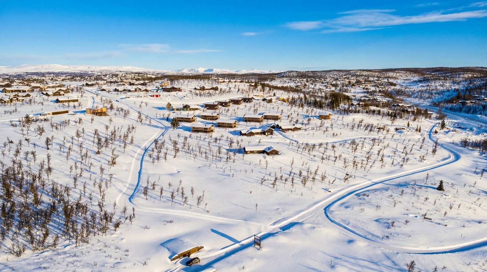 Et unikt hyttefelt på Kikut Sør, der moderne komfort møter ekte fjellro Galleribilde
