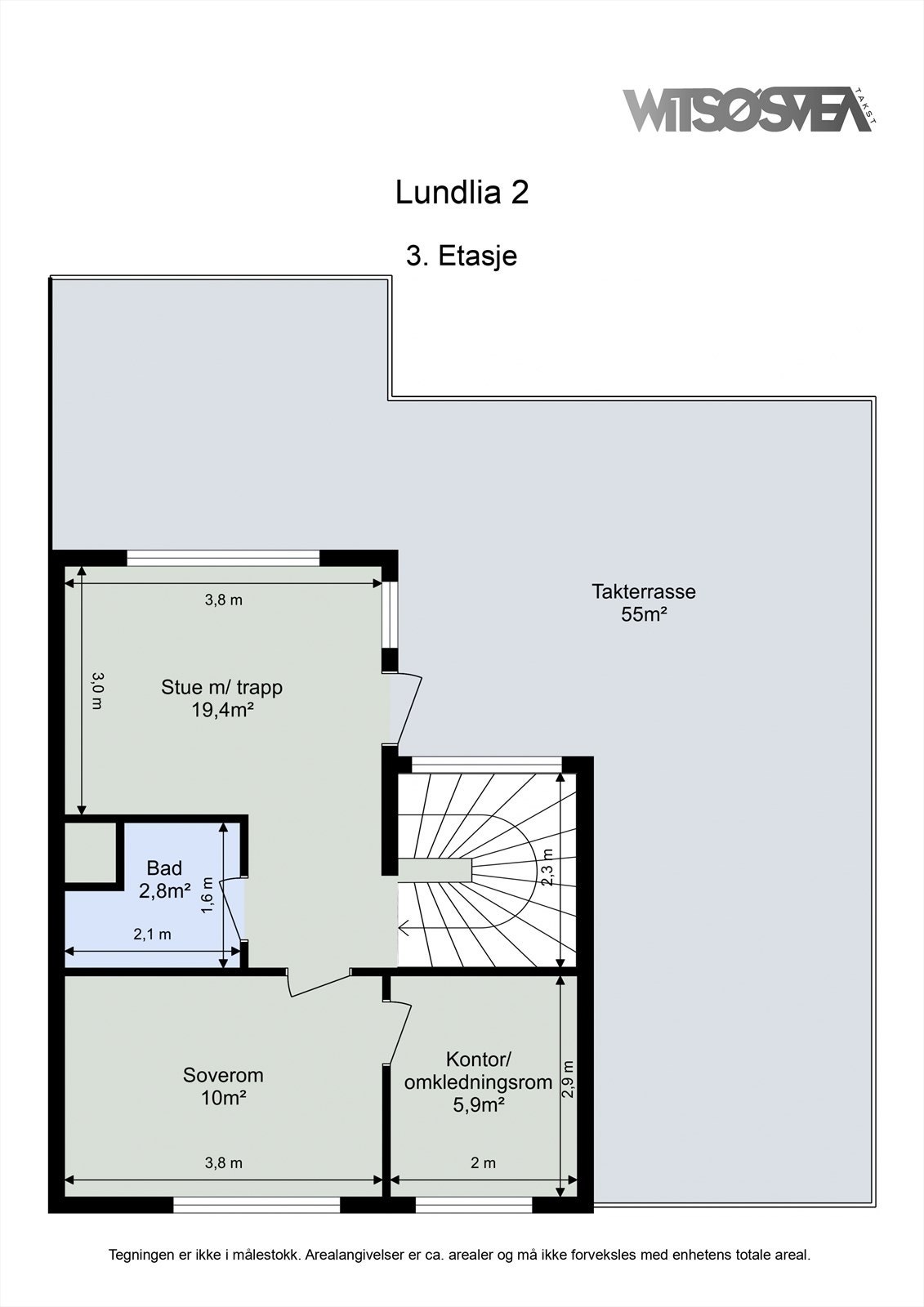 Lundlia 2 - 3. Etasje. Ta en titt på planskissen og gjør deg kjent med romfordelingen! Skulle ikke oppsatt visningstidspunkt passe - ta kontakt med megler på 476 88 491, så finner vi en løsning. Galleribilde