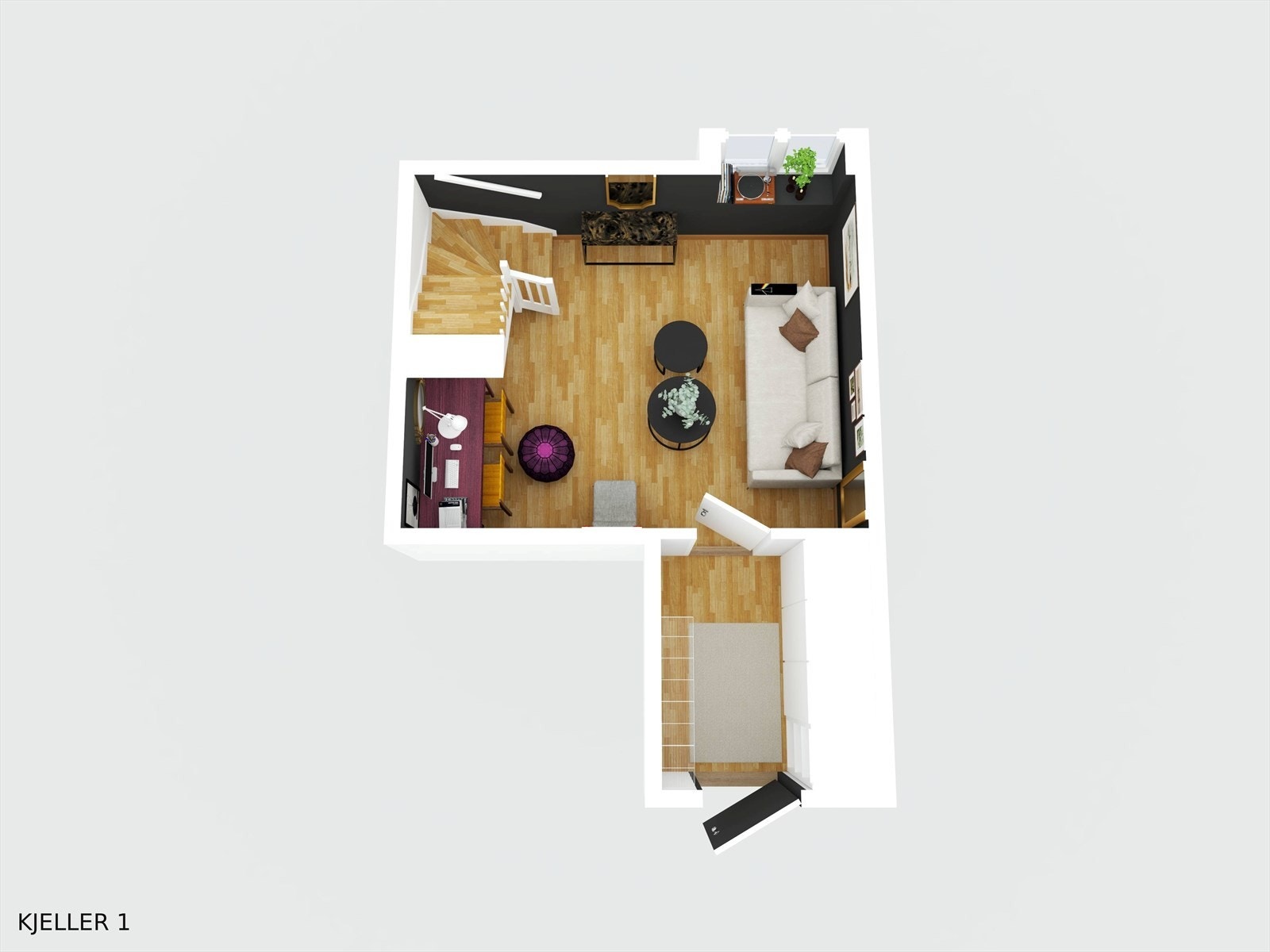 Plan illustrasjon Galleribilde