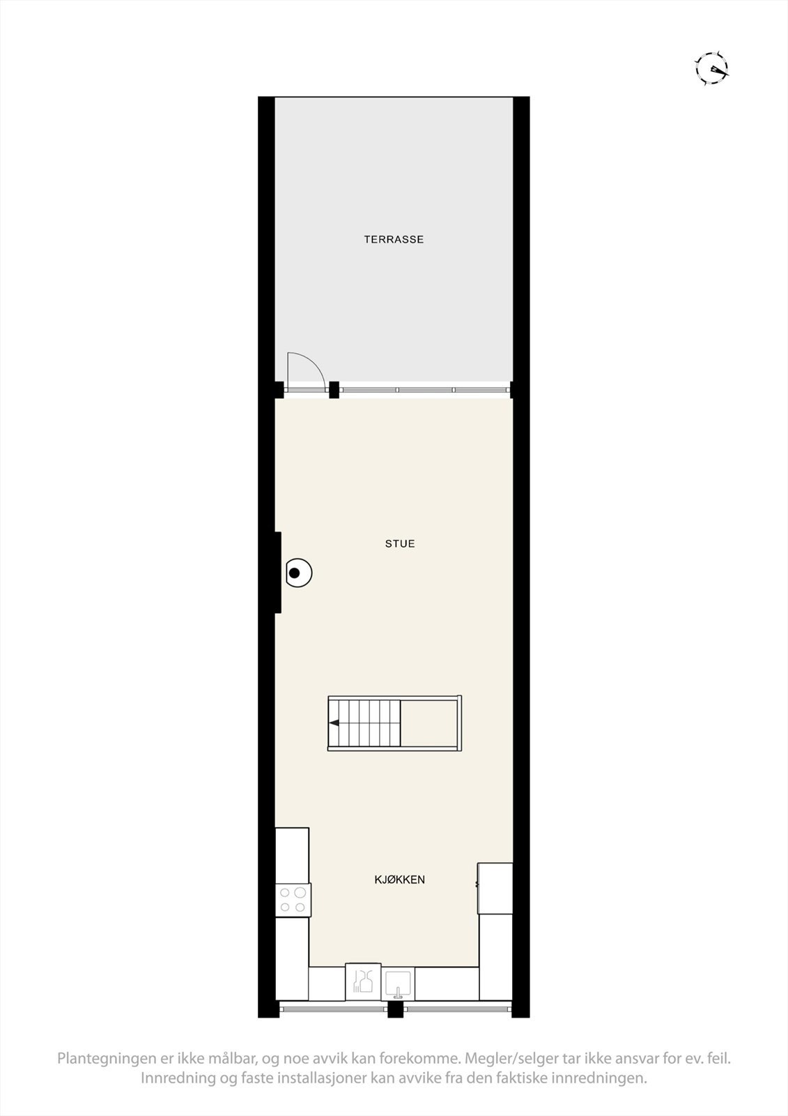 Plantegning 1. etasje. Galleribilde