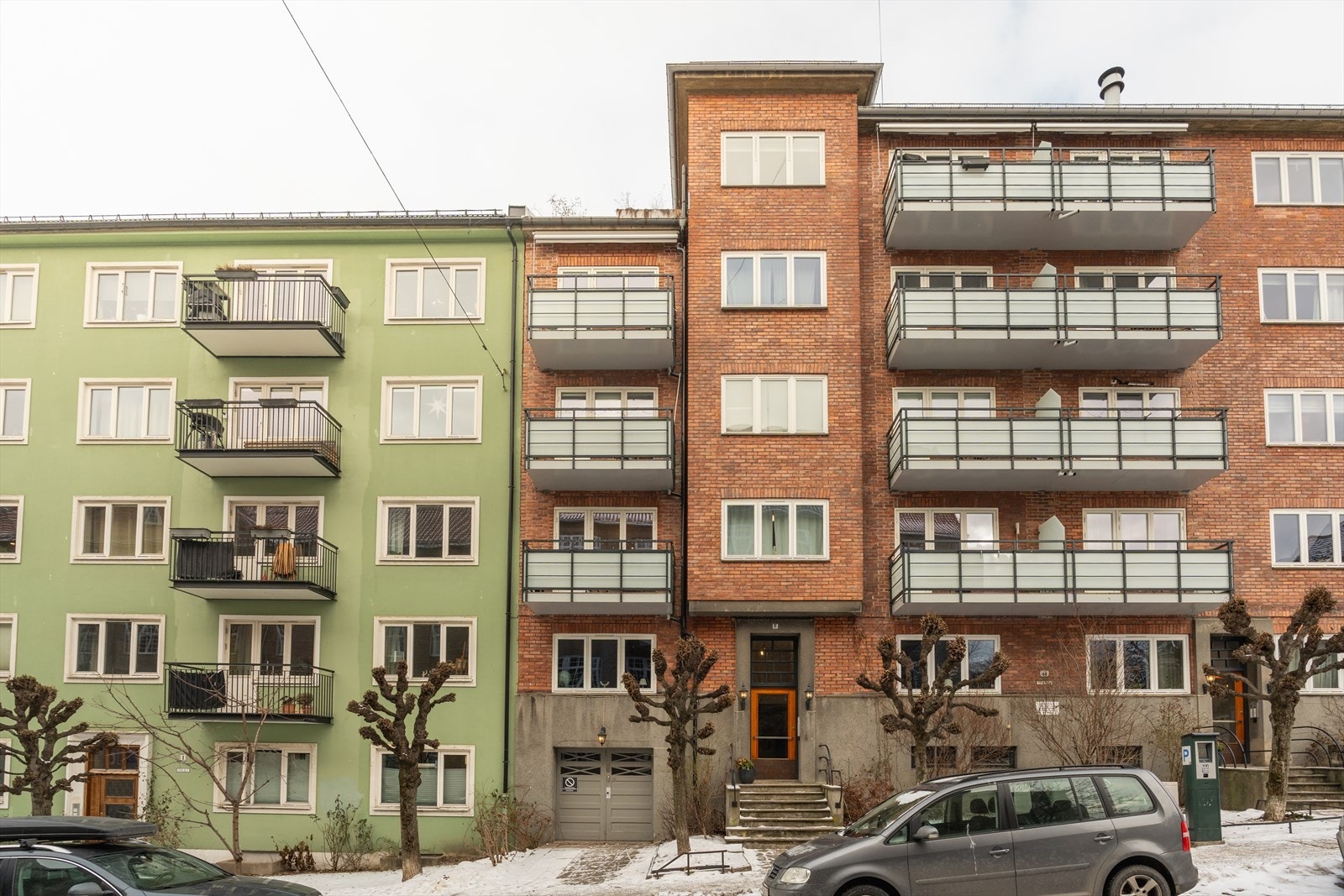 Legg godt merke til den høye 1.etasjen. Galleribilde