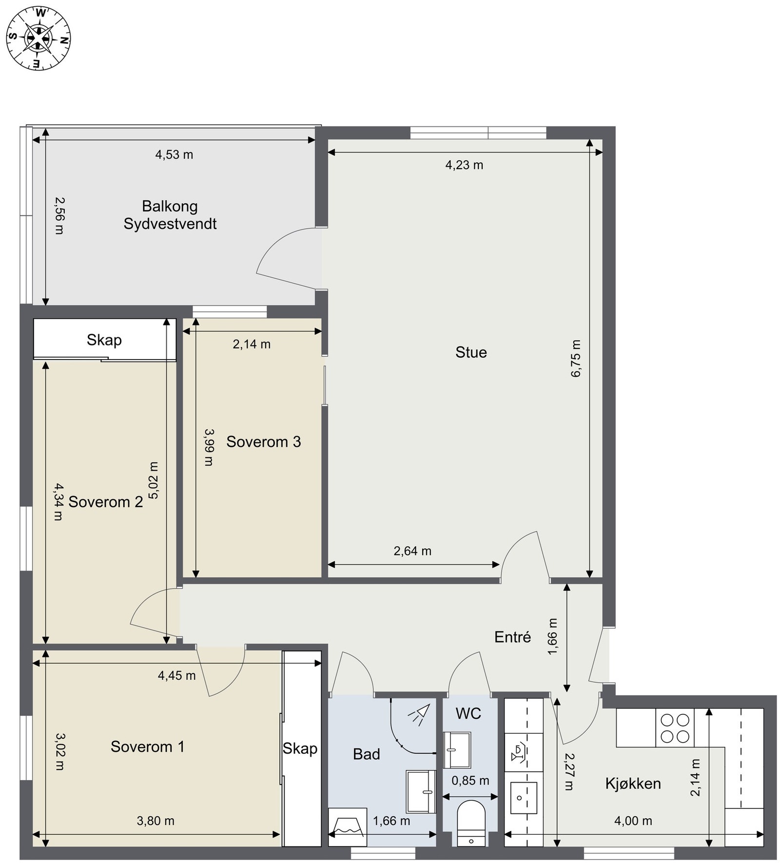 Plantegning. Galleribilde