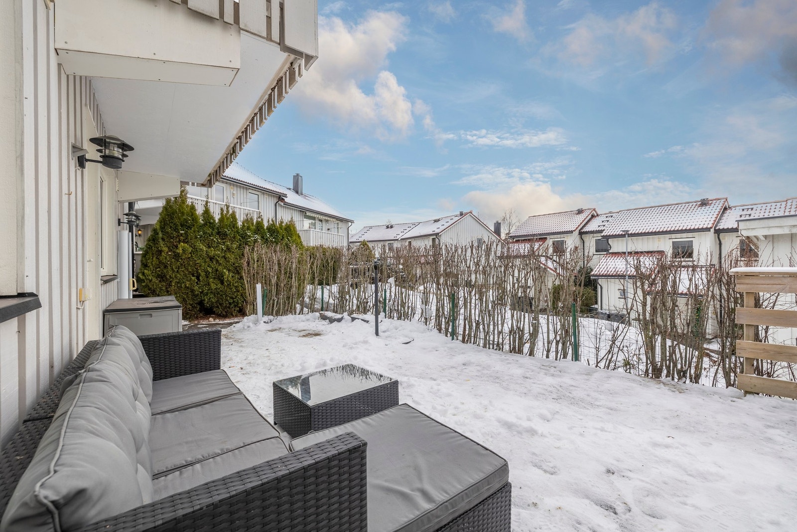 Her er det gode muligheter for å skape flere soner for både avslapning og sosiale sammenkomster. Galleribilde