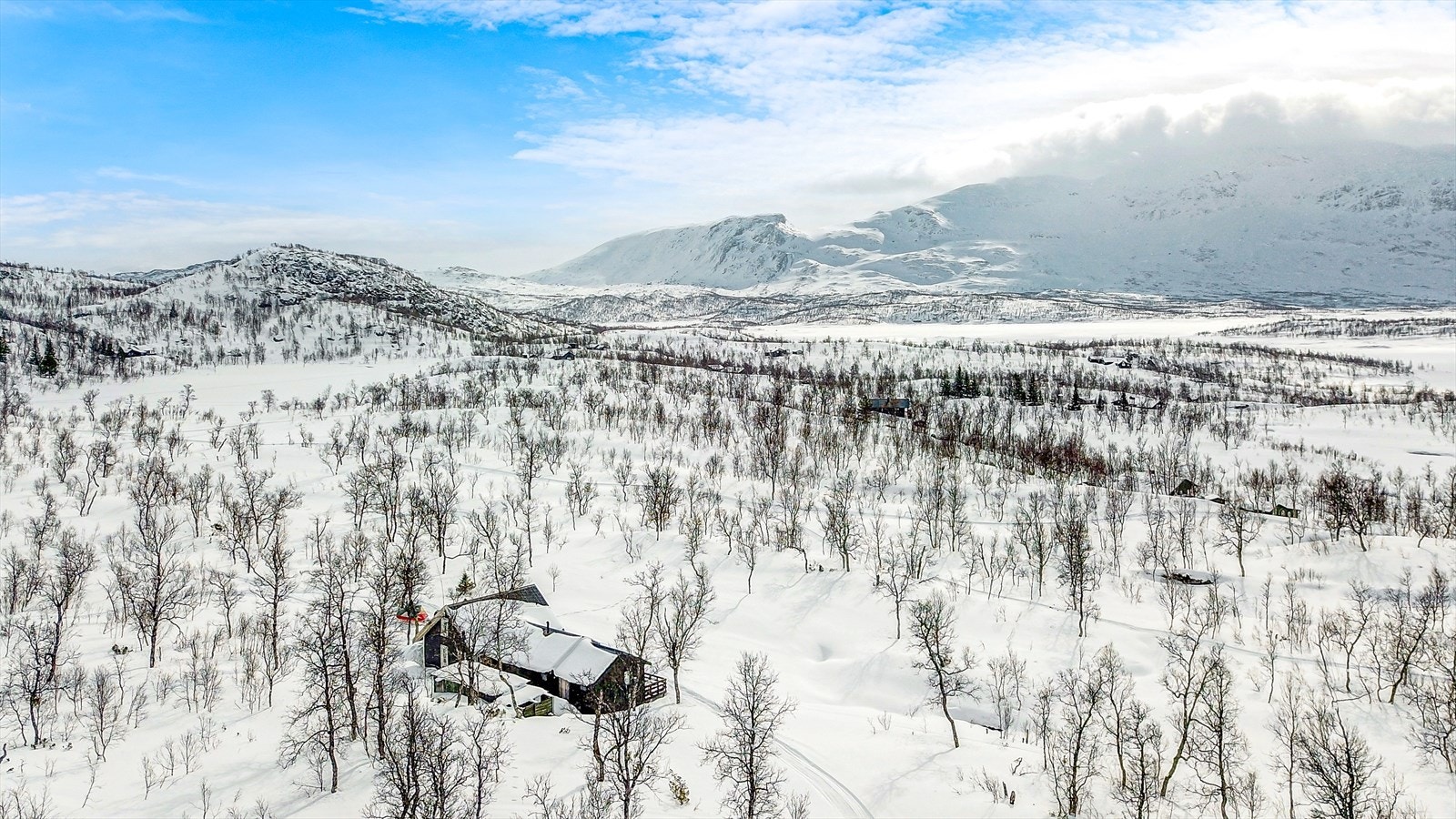 Her er det virkelig vakkert om vinteren! Galleribilde