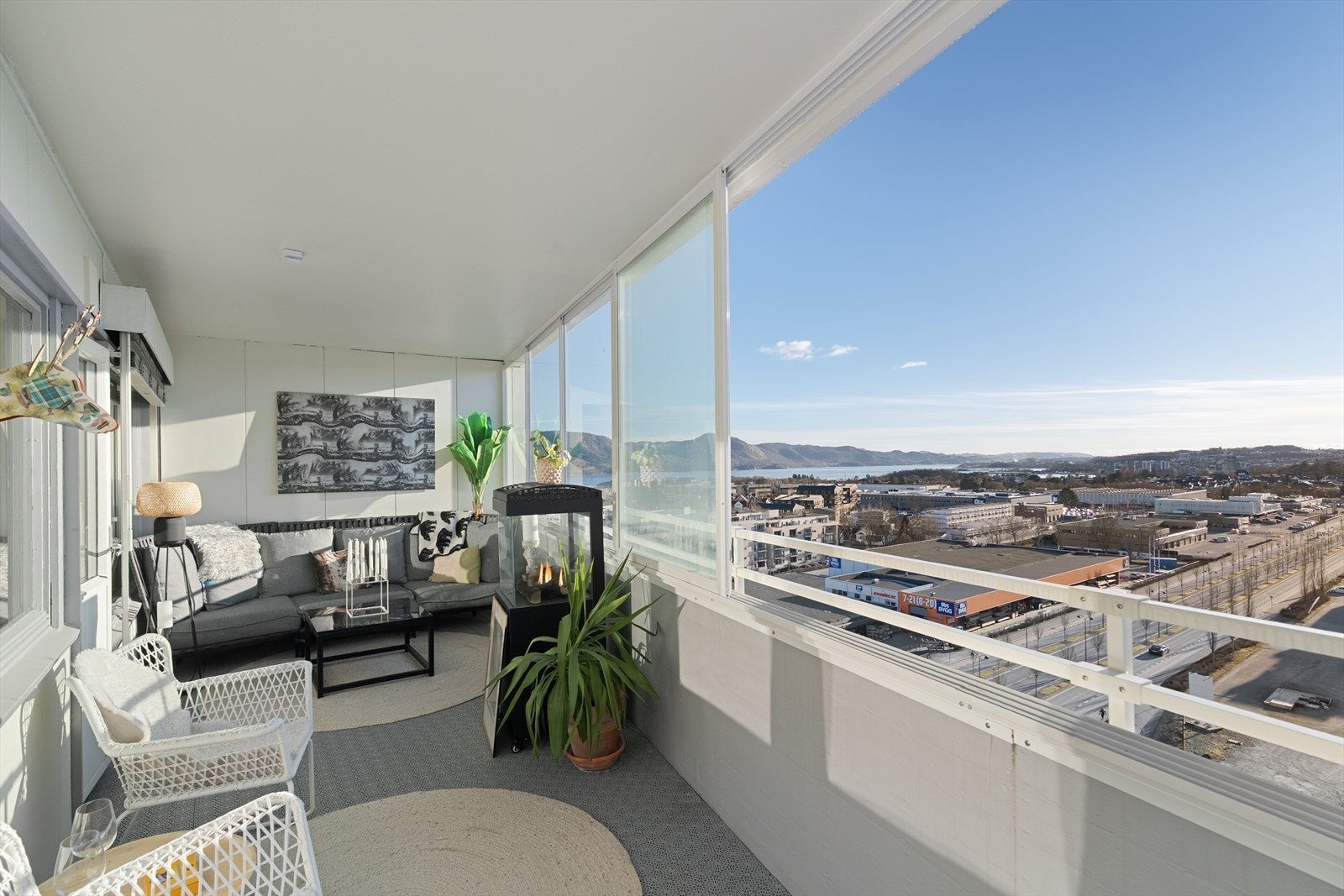 Her har du en særdeles flott sjøutsikt mot Gandsfjorden. Galleribilde