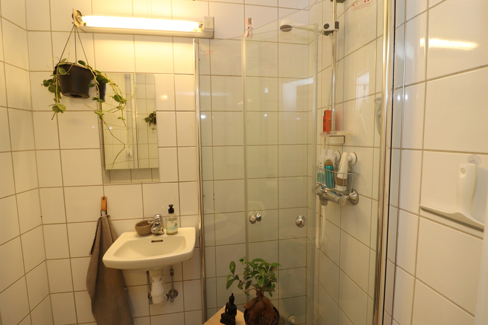 Flislagt bad med varmekabel Galleribilde