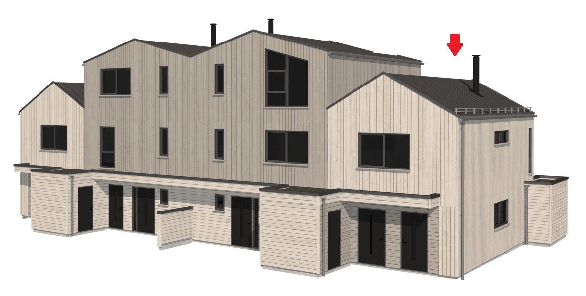 Boligen er under oppføring og forventes ferdigstilt sommeren 2026 Galleribilde