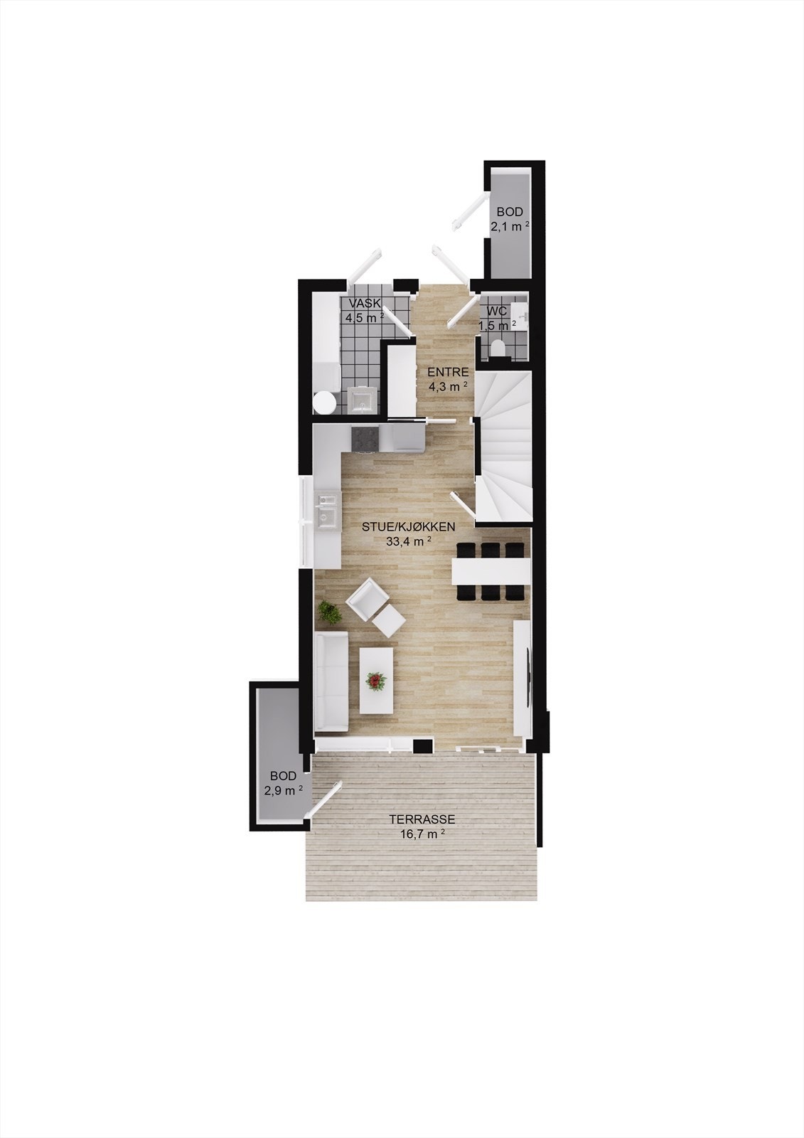 1. etasje Galleribilde