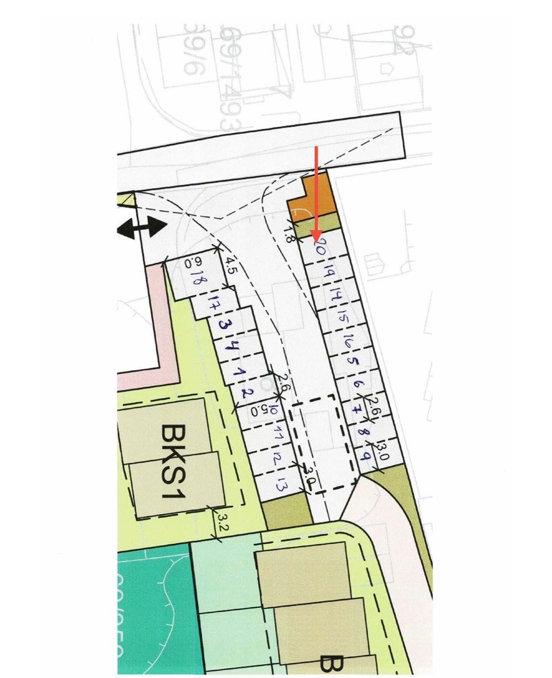 Parkeringsplass nr. 20 medfølger Galleribilde