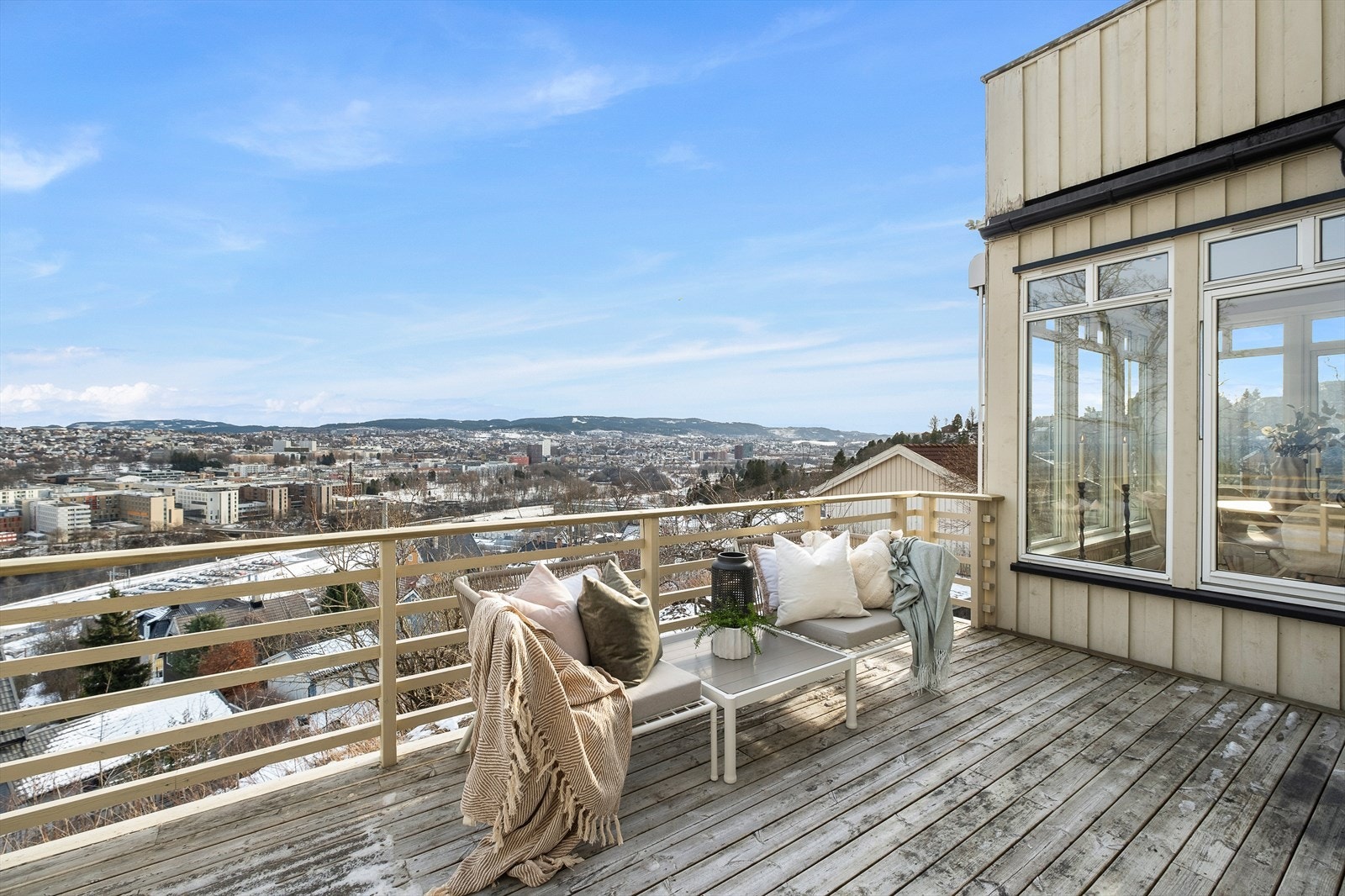 Det åpne området i front gjør at utsikten blir svært god. Galleribilde