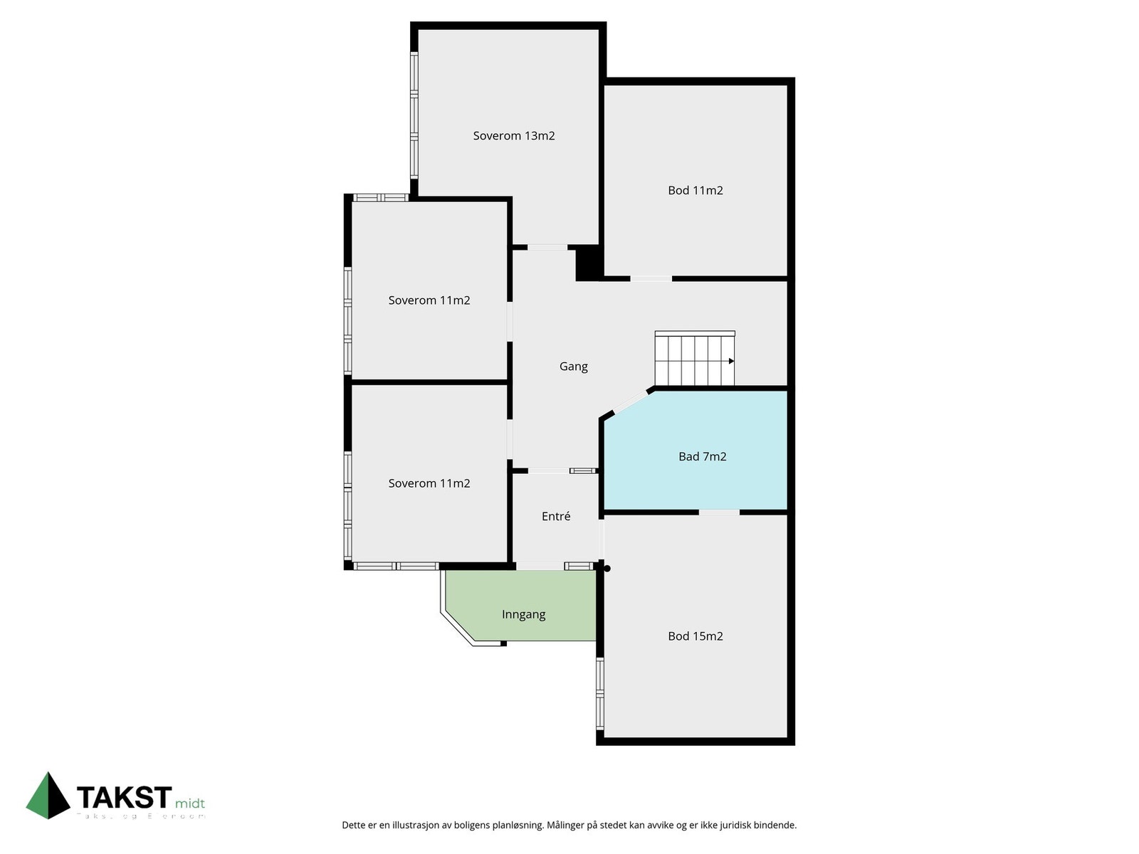 Planskisse. Galleribilde