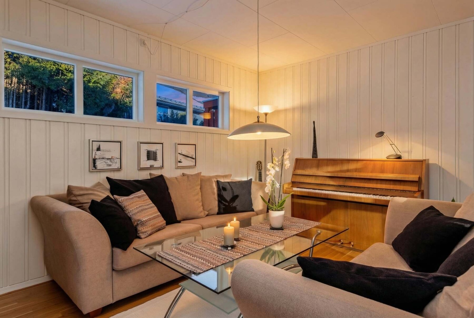 Hyggelig stue sone. Galleribilde