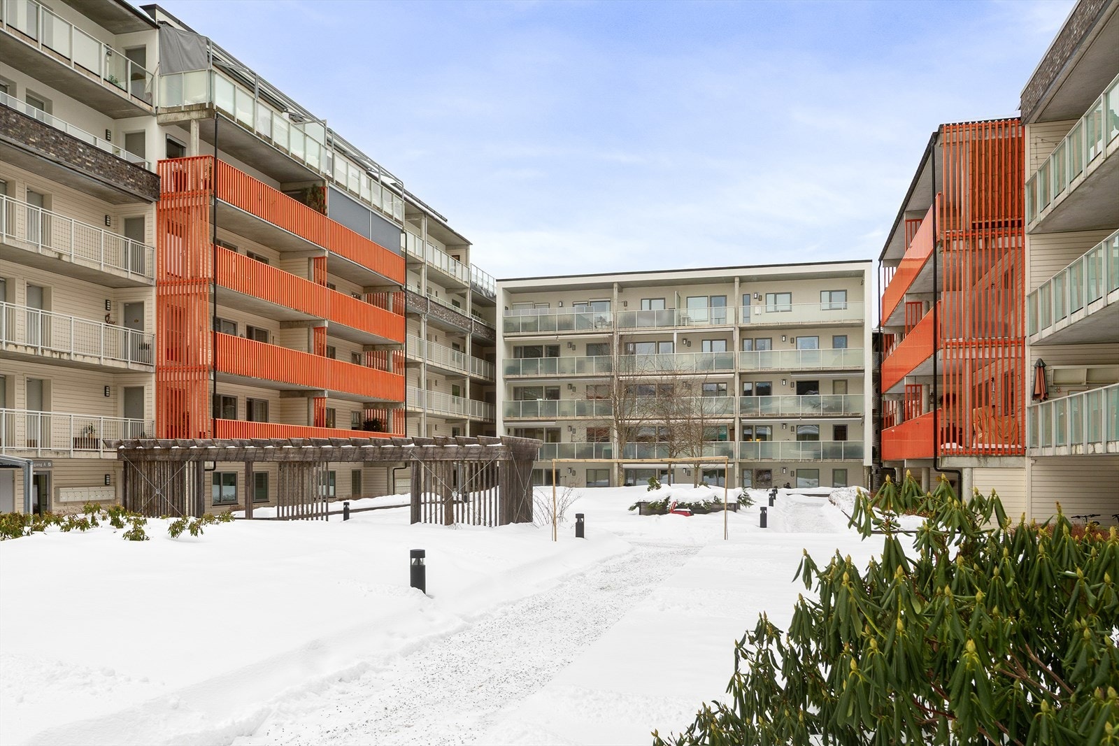 Felles atrium Galleribilde