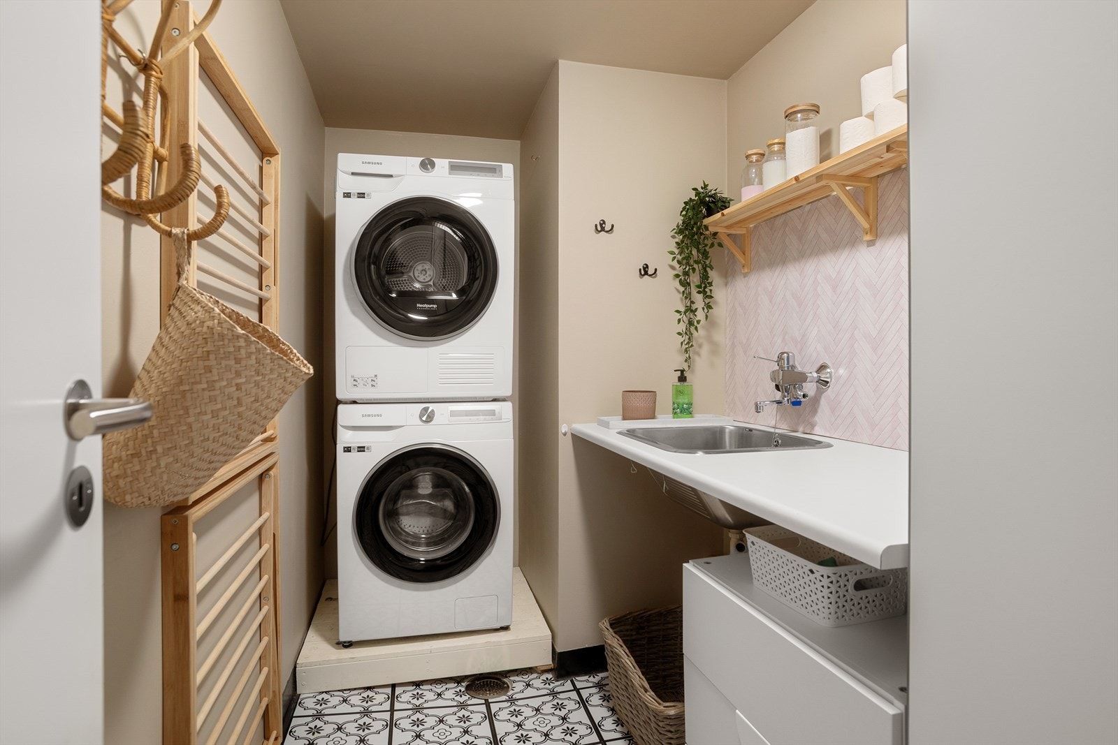 Praktisk vaskerom Galleribilde