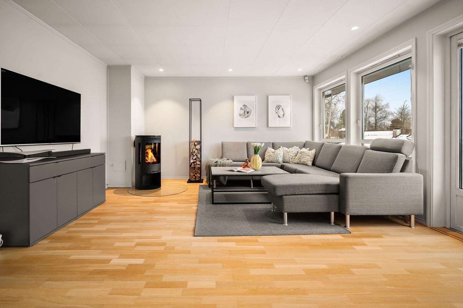 Rommet er enkelt å møblere og tilrettelegge etter egne ønsker og behov. Galleribilde