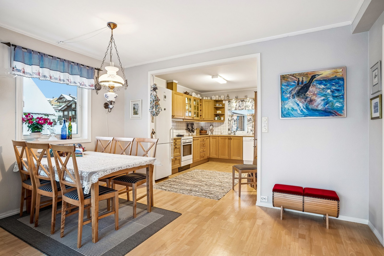 Stue og kjøkken Galleribilde