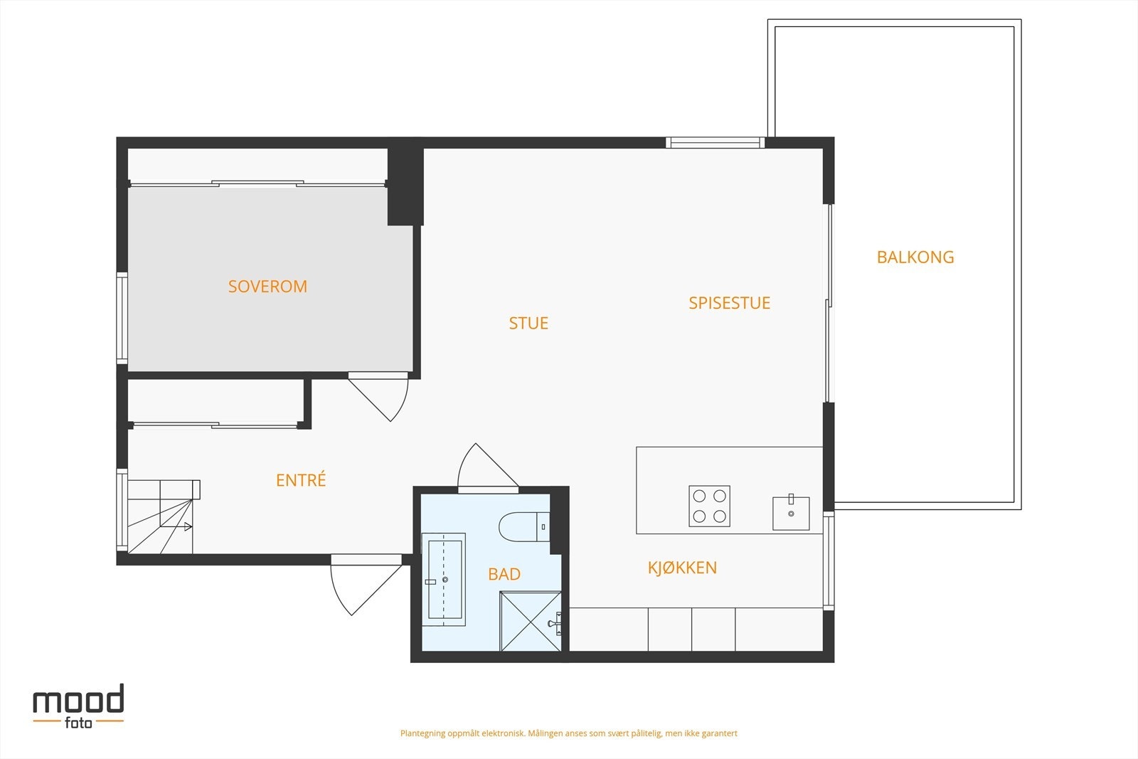 Plantegning av 2. etasje. Galleribilde