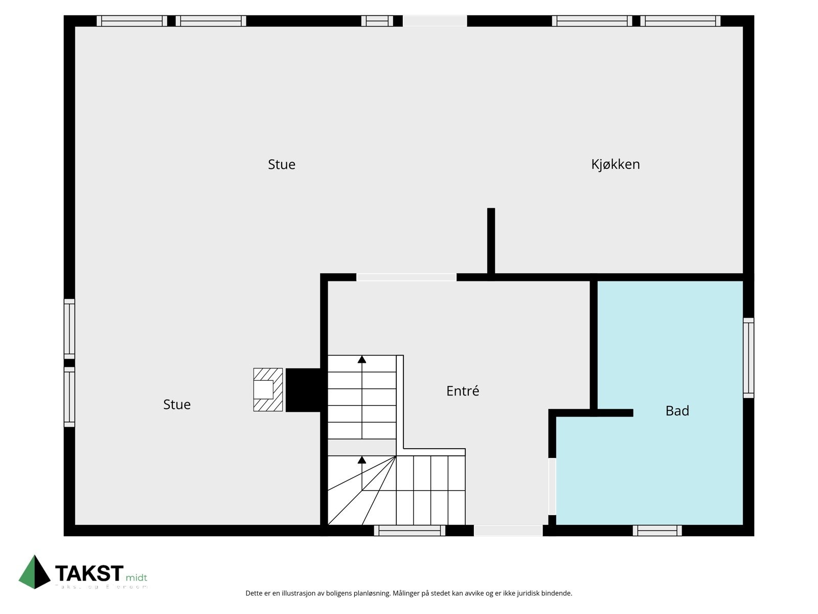 1. etasje Galleribilde