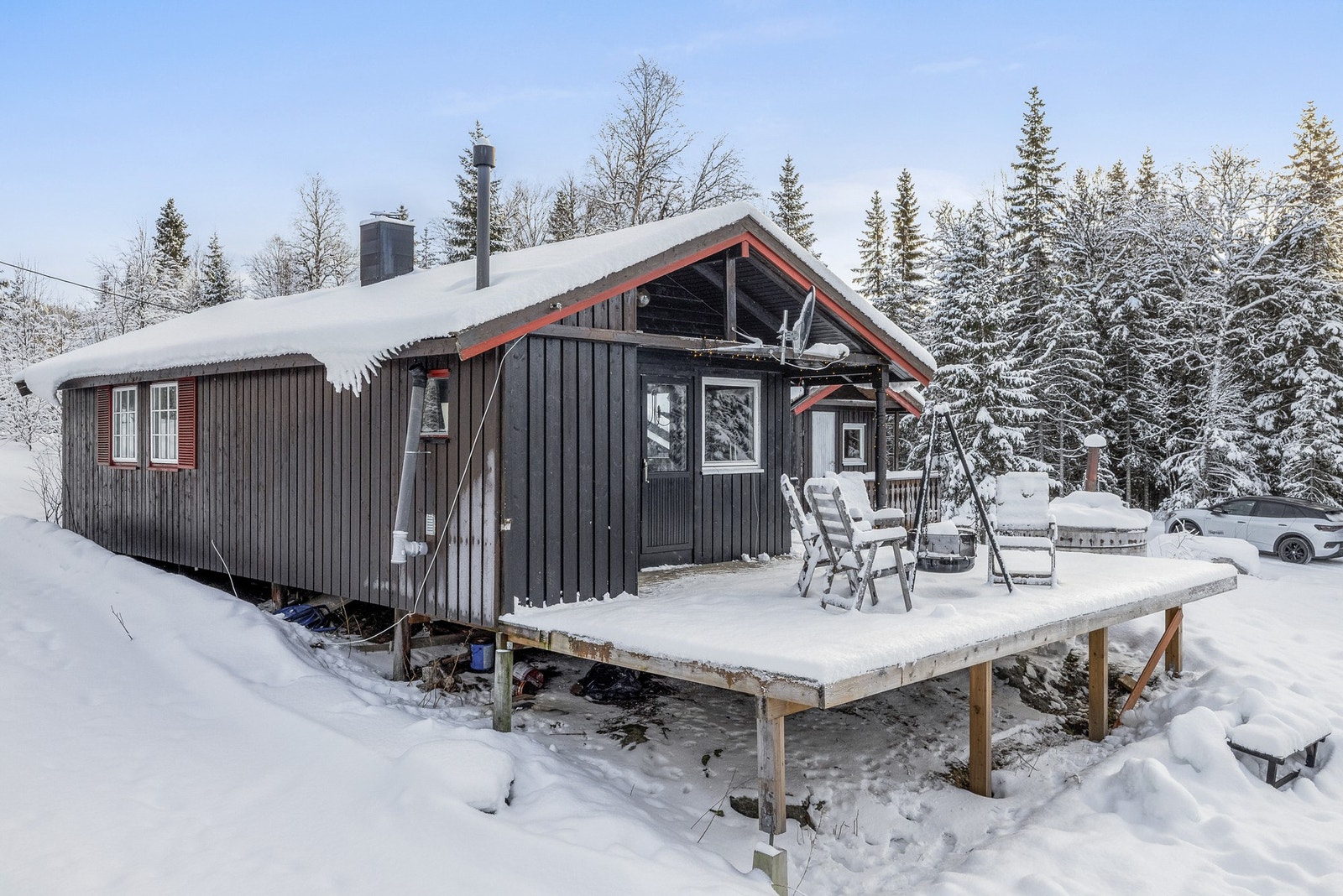 Tradisjonell hytte fra 1984 Galleribilde