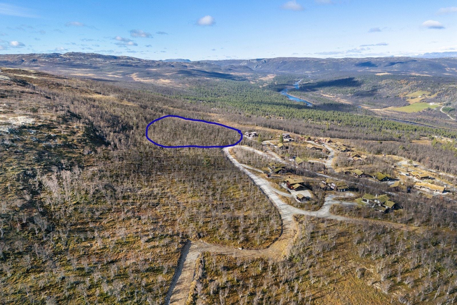 Høyfjellstomter beliggende ca 1030 moh Galleribilde