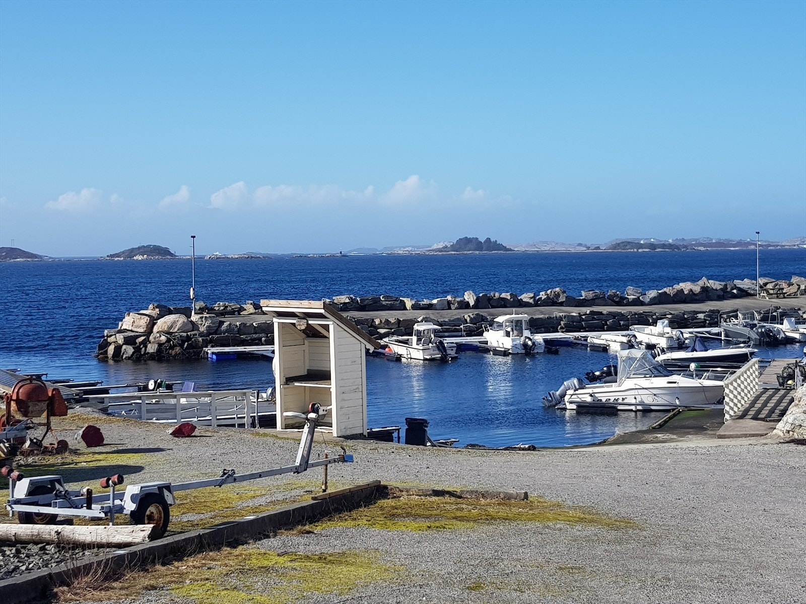 Båtmarina Galleribilde