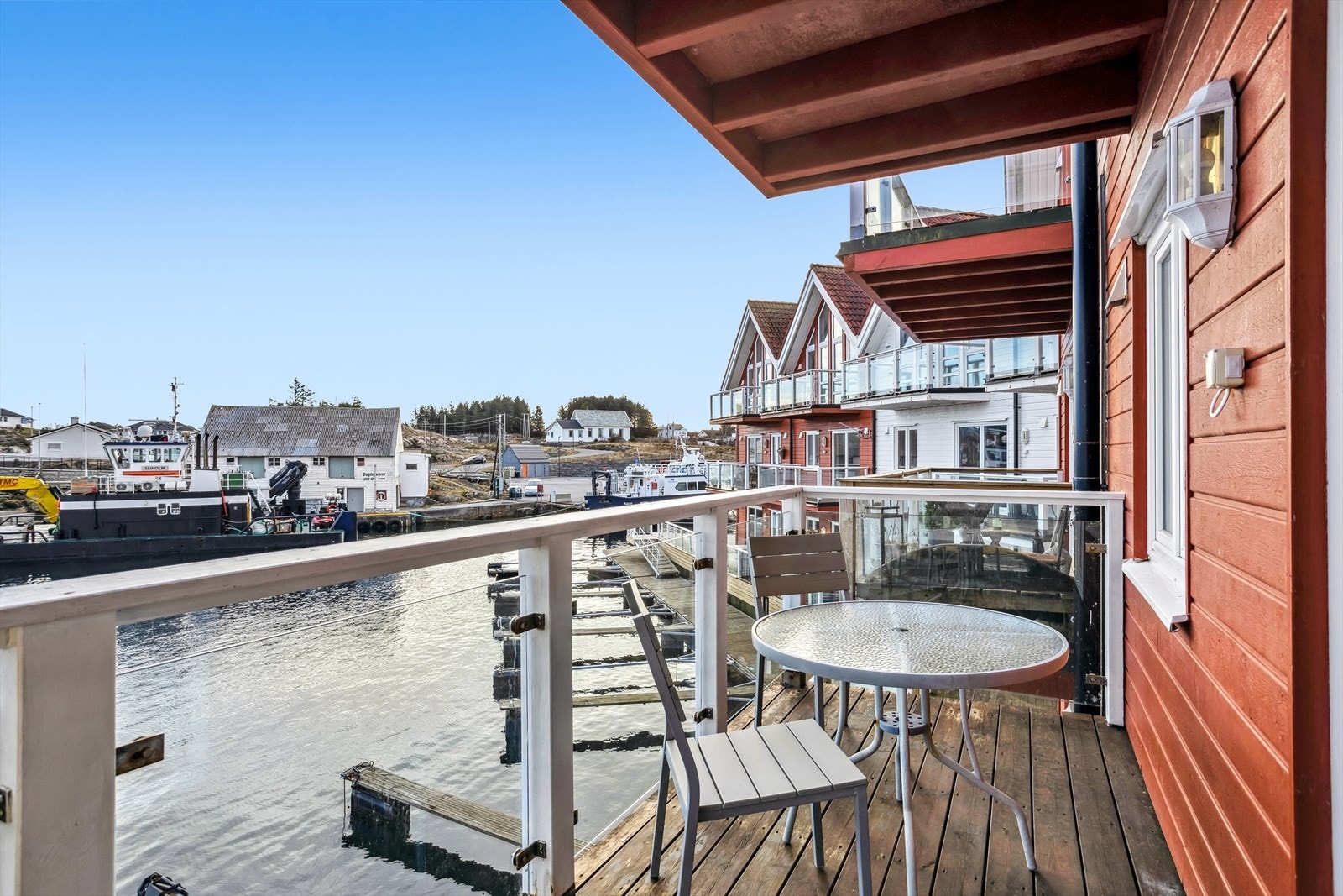 Her kan du nyte morgenkaffen. Galleribilde