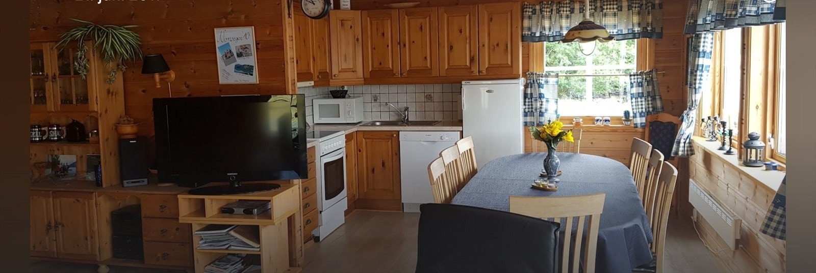 Private bilder fra innsiden av hytte 4 (hytten lengst mot nord) Galleribilde