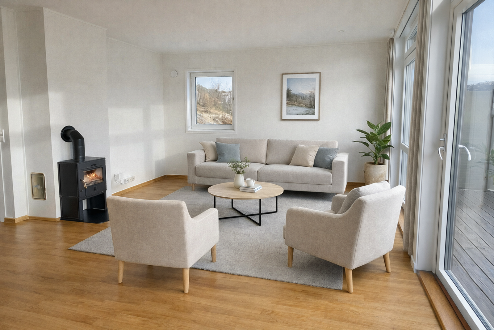 digitalt stylet bilde med AI Galleribilde