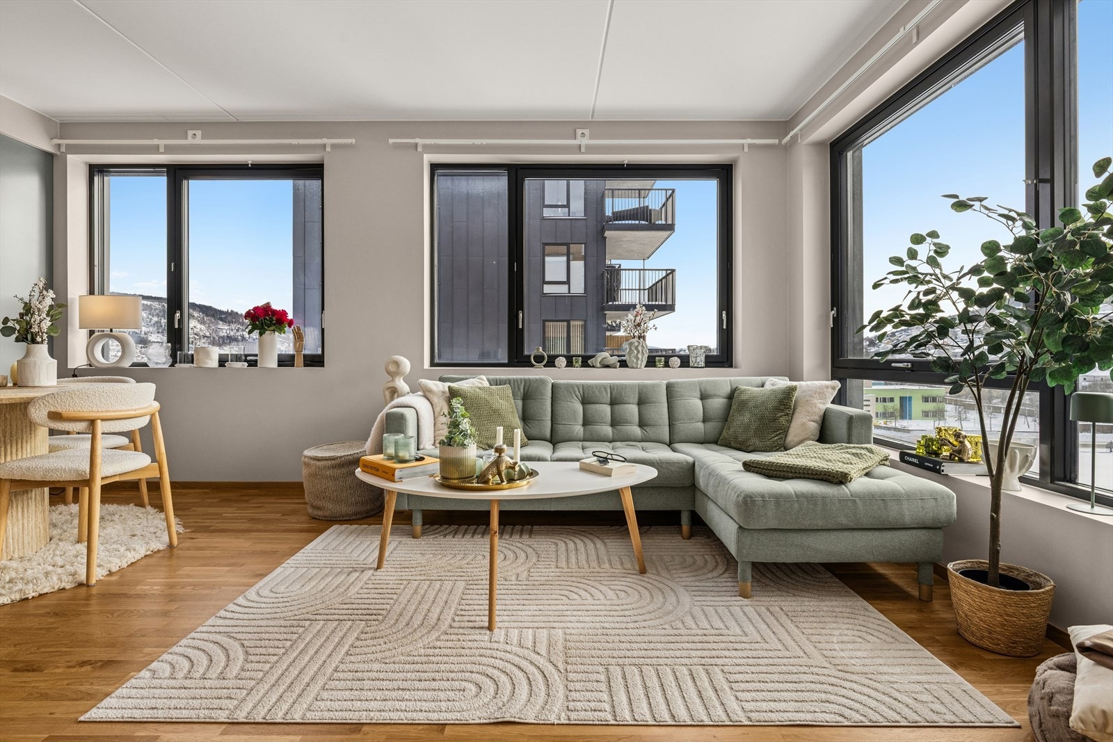 Balansert ventilasjon sørger for et godt inneklima året rundt. Galleribilde