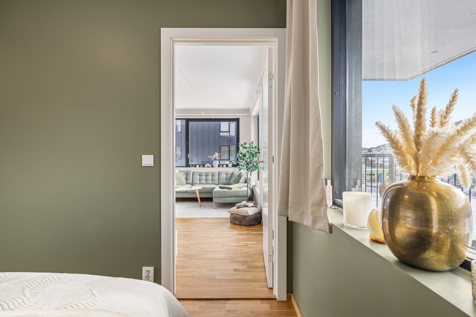 Rommet har adkomst fra stuen. Galleribilde