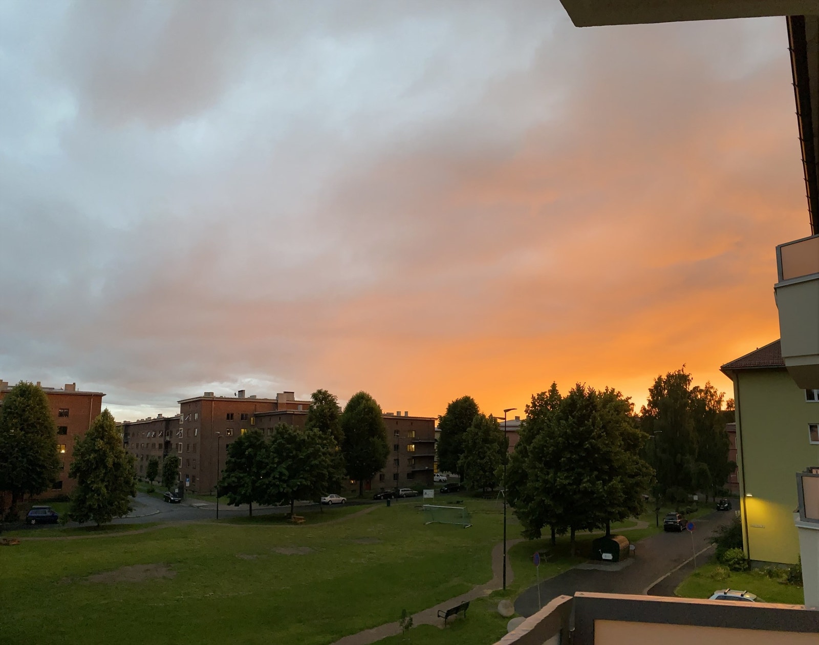 Herlig utsyn over området. Galleribilde