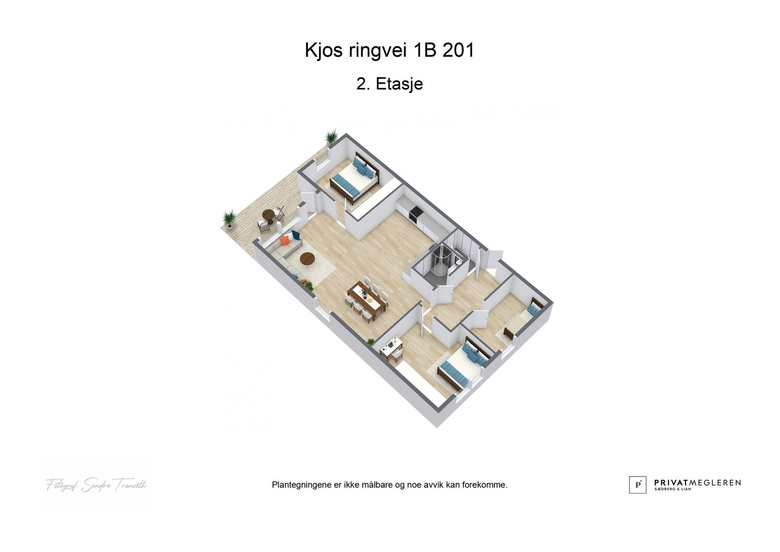 Plantegning - Kjos Ringvei 1B Galleribilde