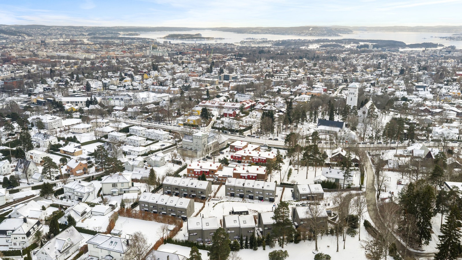 Her kombineres naturnære omgivelser med enkel tilgang til byens fasiliteter. Galleribilde
