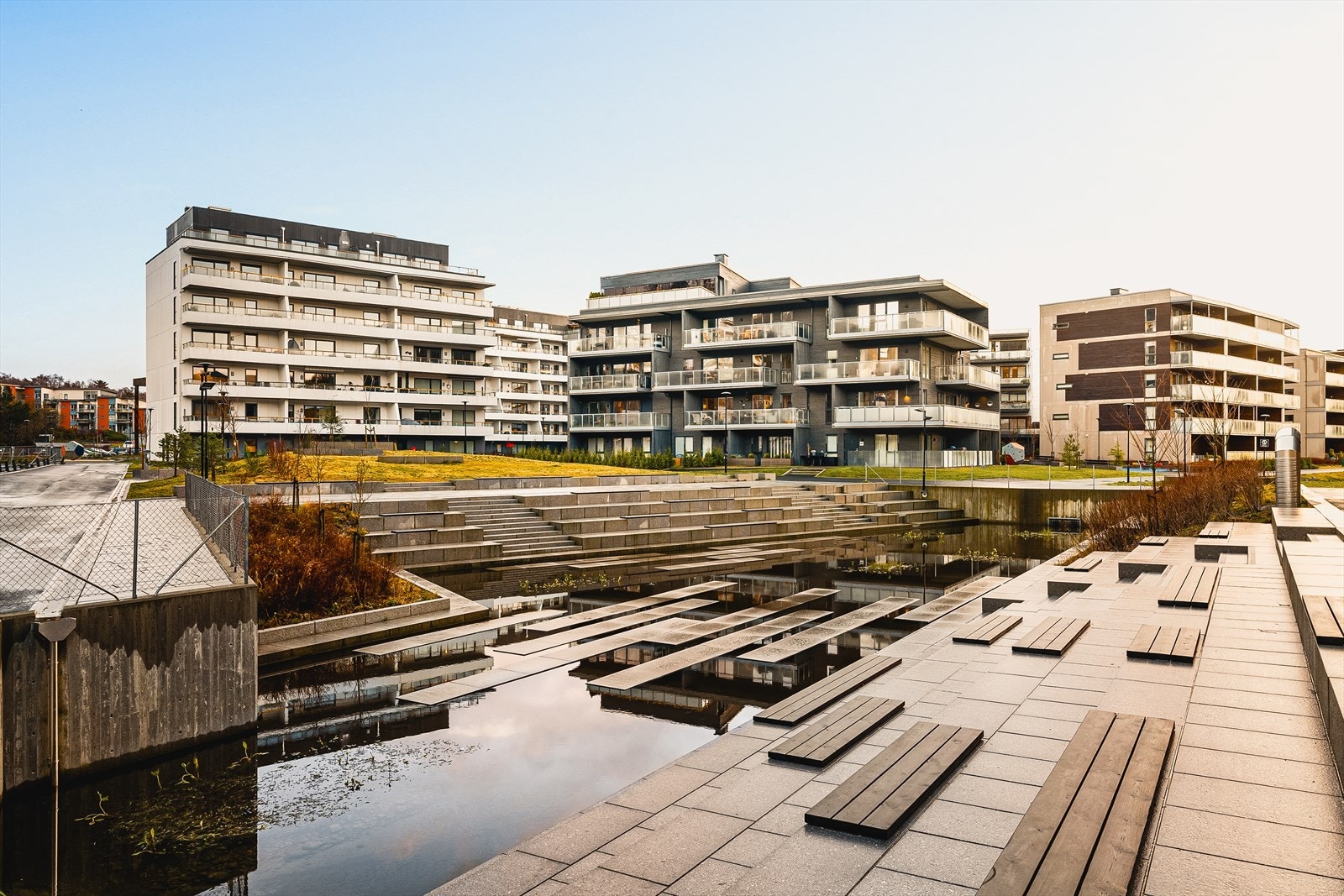 Her er det lagt ned tid og omtanke i utforming av fellesområdene. Galleribilde
