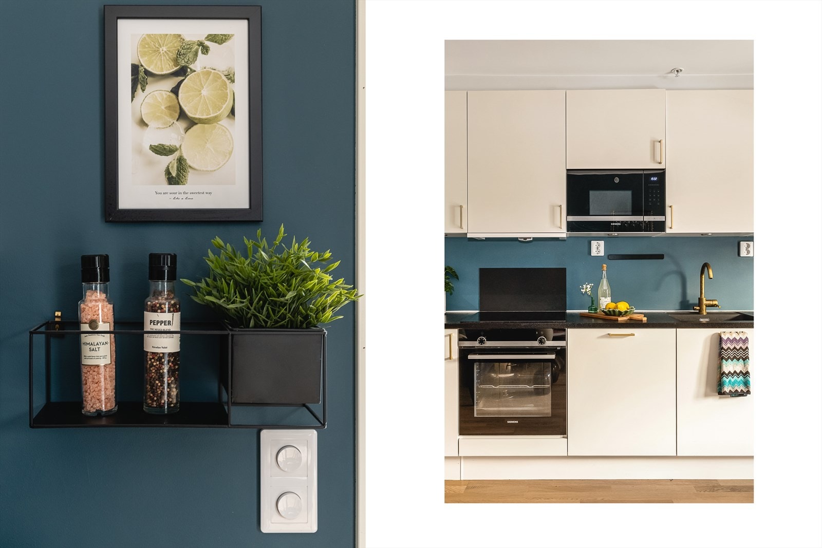 Kjøkkenet har godt med skap- og oppbevaringsplass. Galleribilde