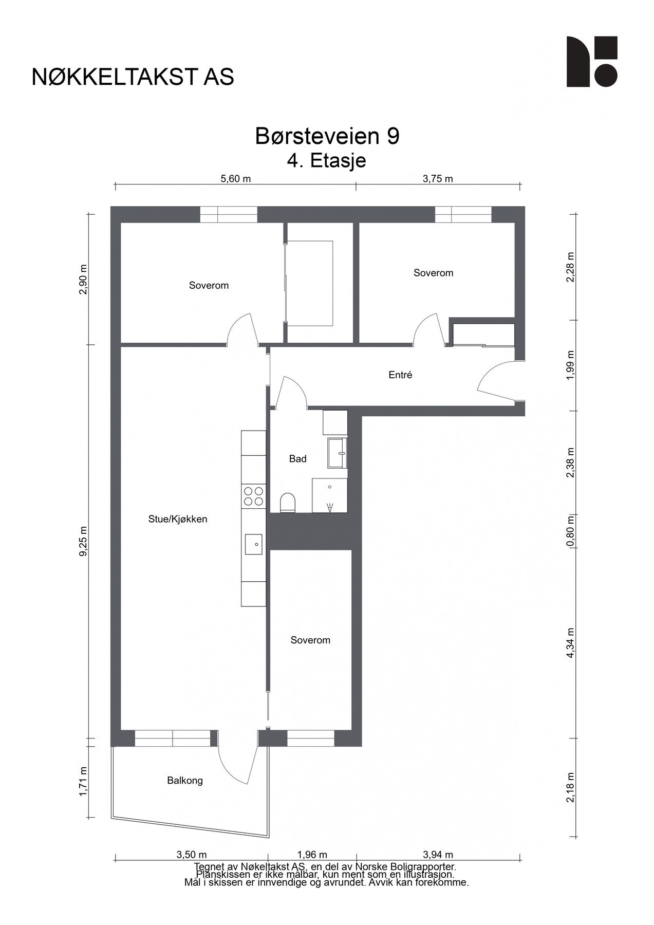 Plantegning. Galleribilde