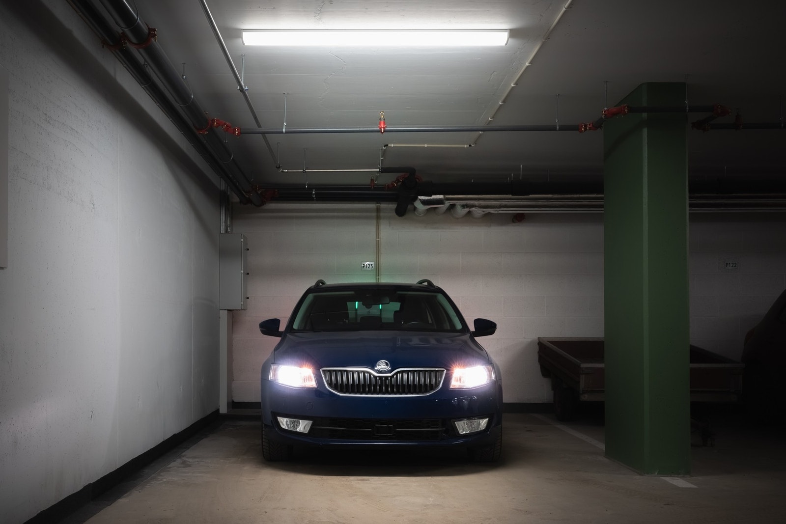 Det medfølger en garasjeplass i felles garasjeanlegg. Galleribilde