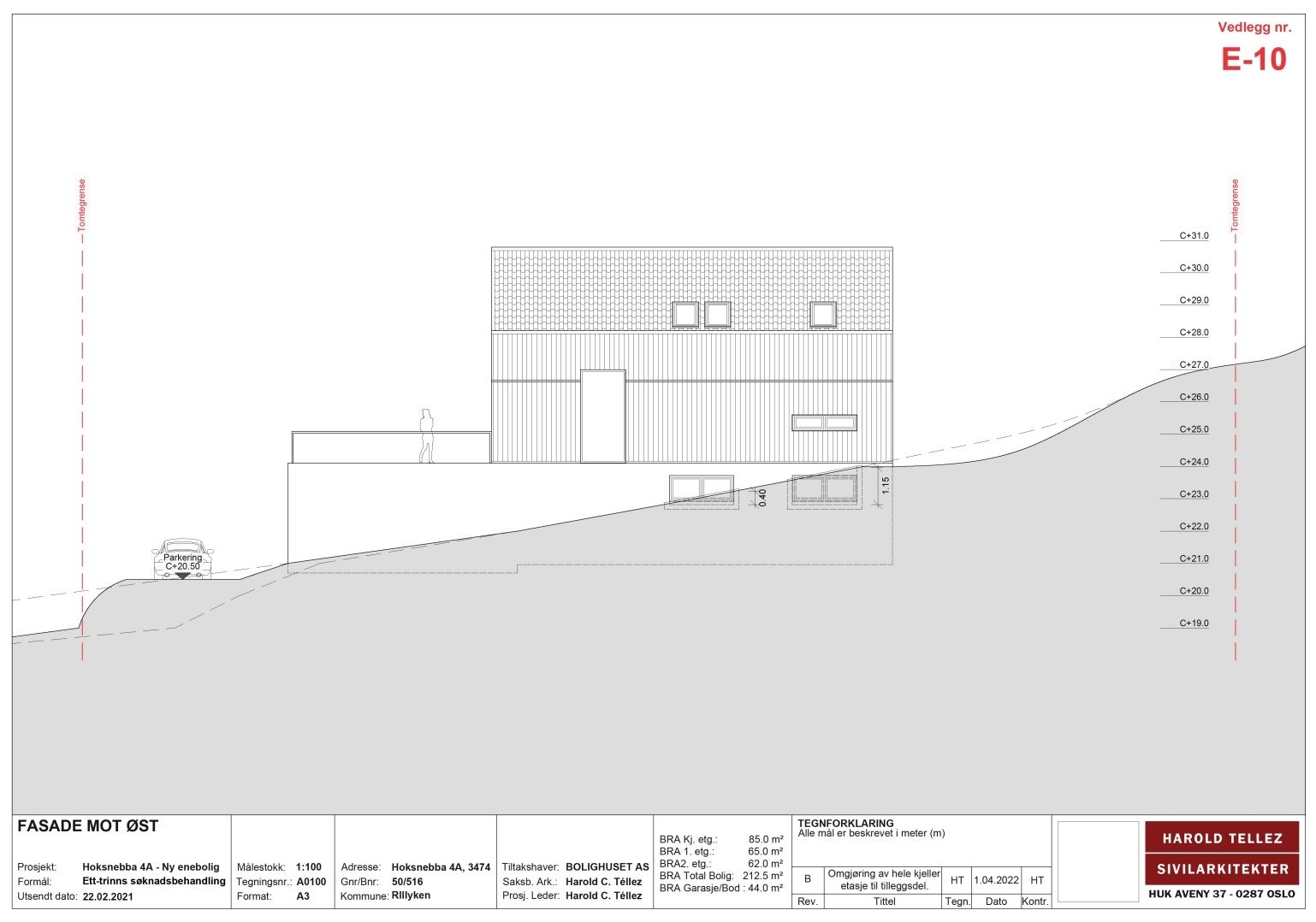 Godkjente byggetegninger Galleribilde