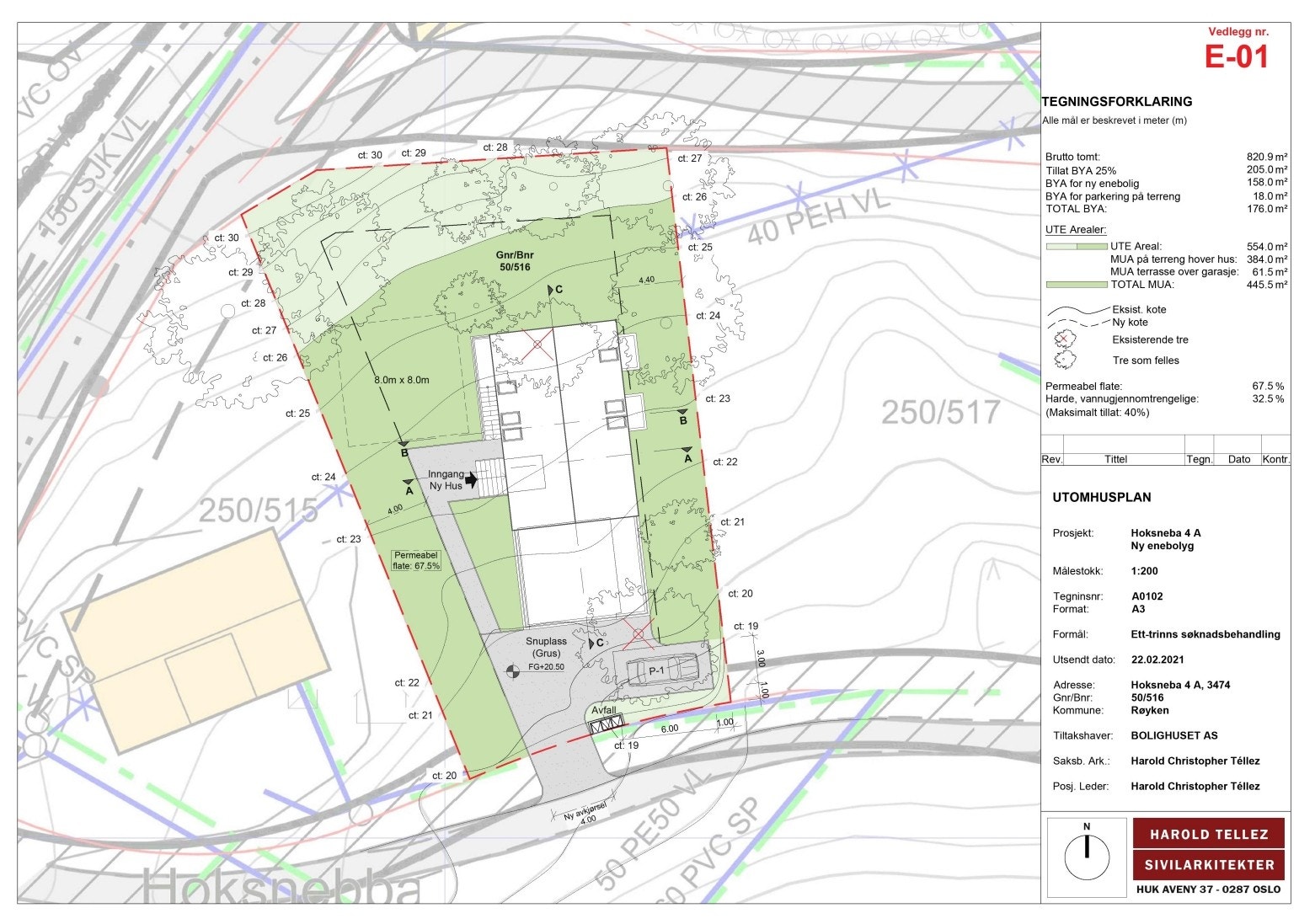 Godkjente byggetegninger Galleribilde