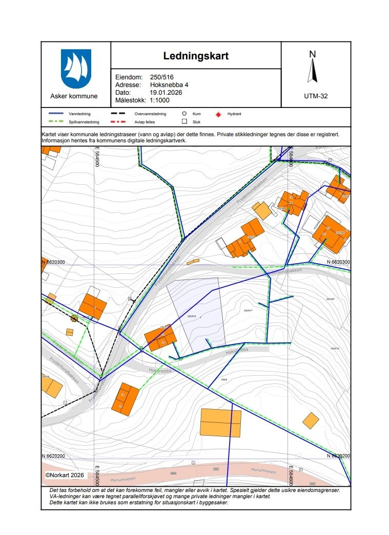 Ledningskart Galleribilde