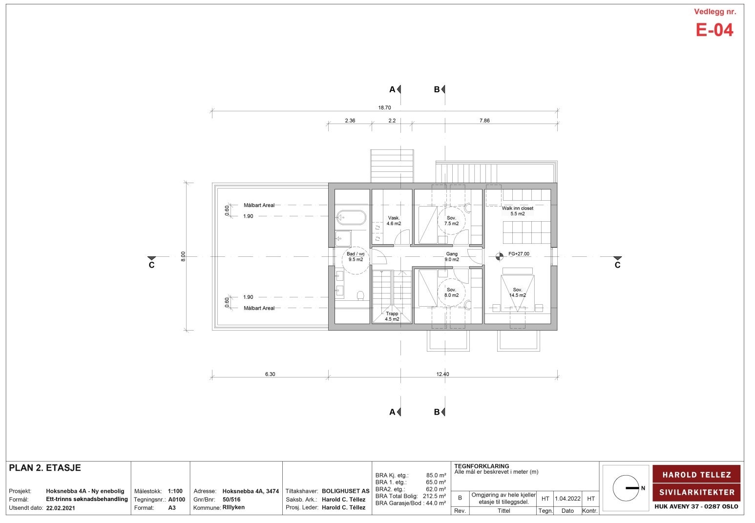 Godkjente byggetegninger Galleribilde