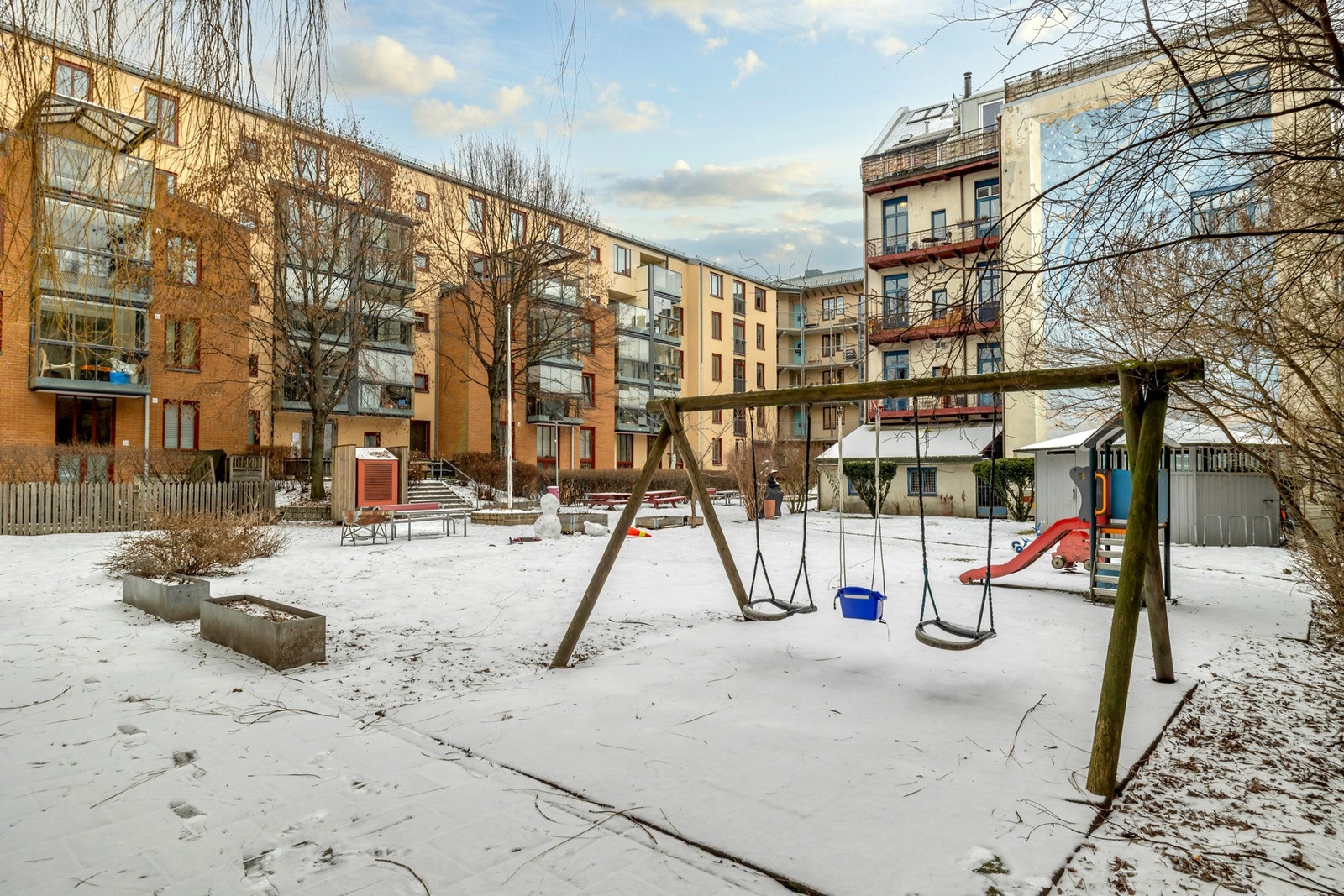 Hyggelig uteområde Galleribilde