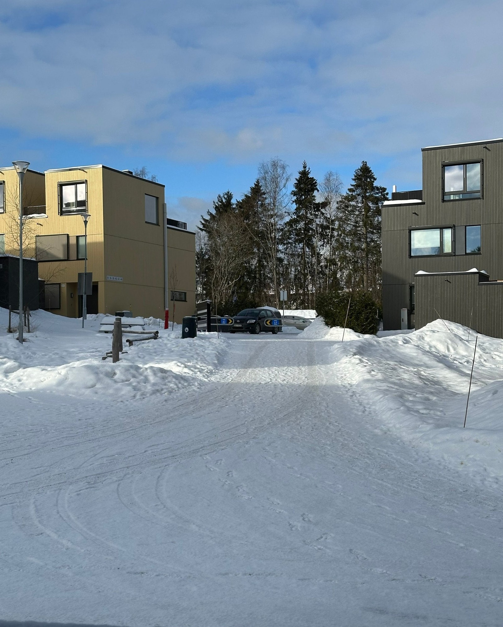 Utsikt fra terassen Galleribilde