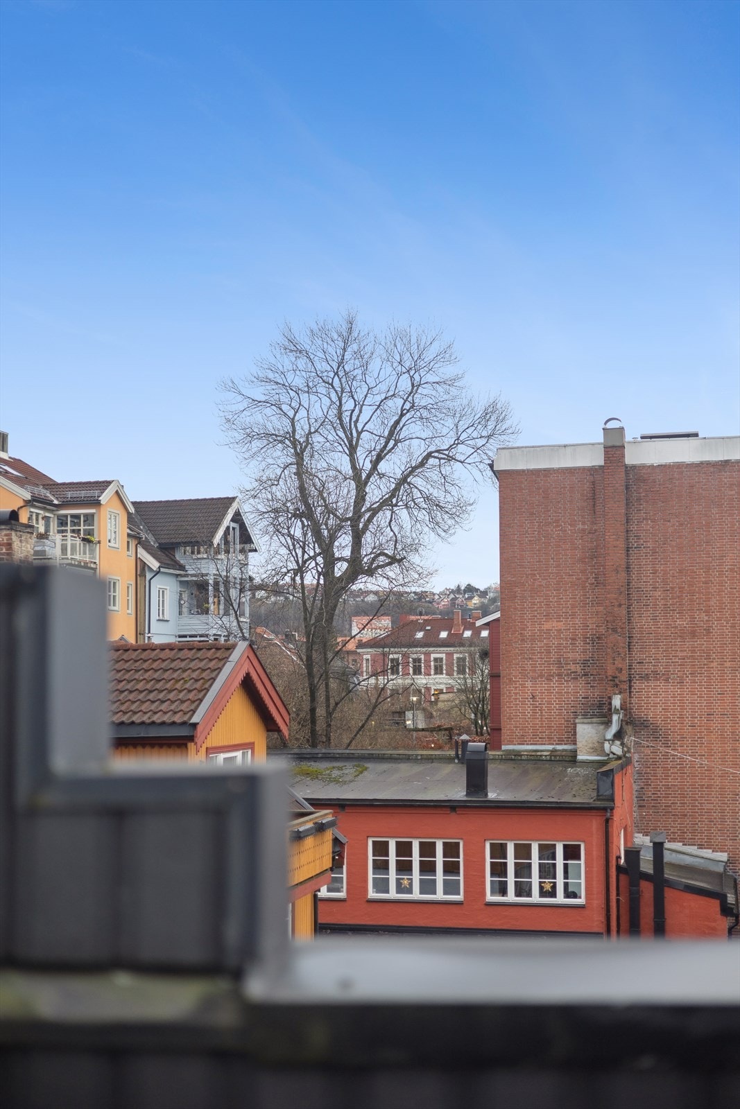 Utsikt mot Ekebergskrenten. Galleribilde