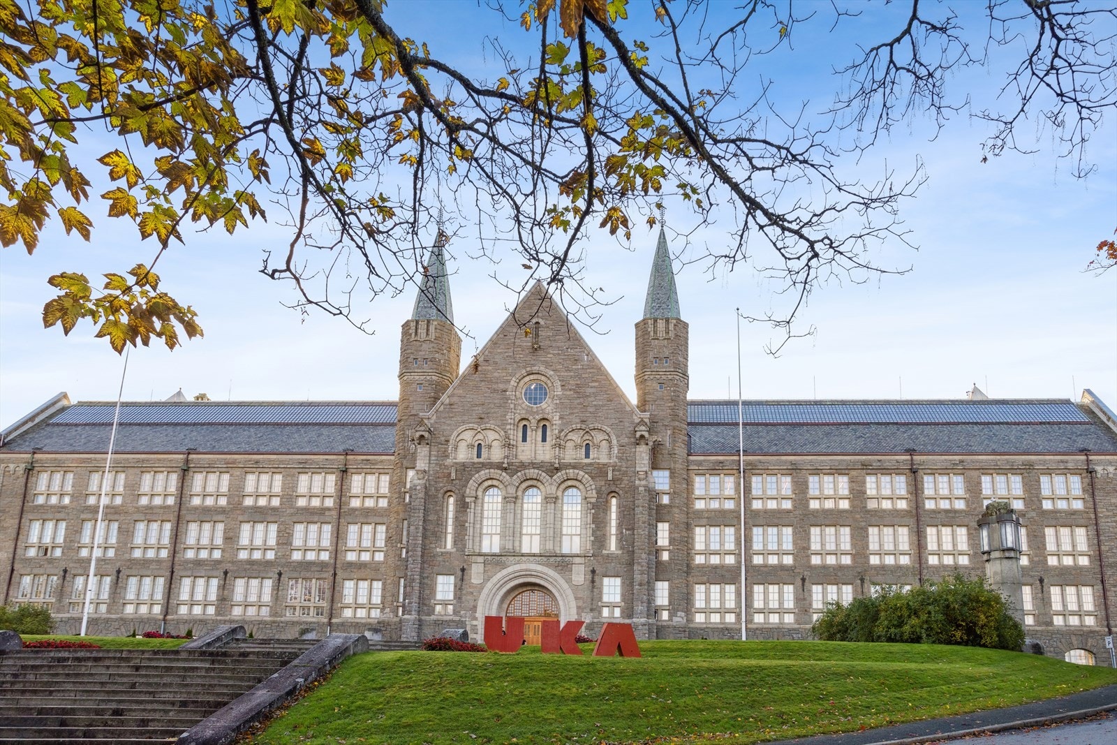 Herfra er det kort gangavstand til NTNU Gløshaugen. Galleribilde