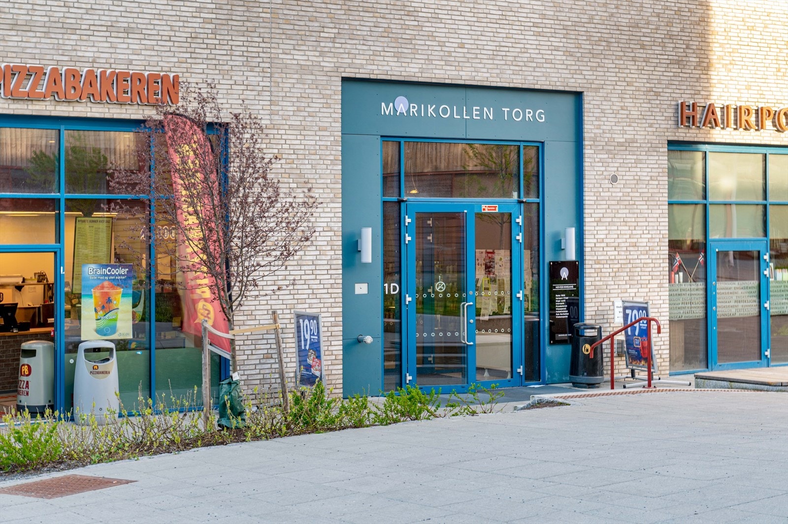 Fra leiligheten er det kun 300 meter til Marikollen Torg og Ravinen Galleribilde